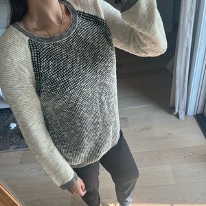 Light knit chunky sweater